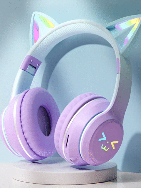 Cat Headphones Headset
