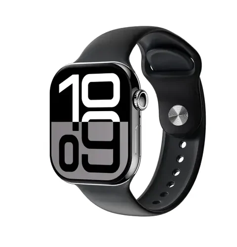 Series 10 Apple Logo Watch (Black)