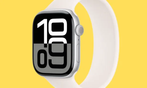 Series 10 Apple Logo Watch (Black)